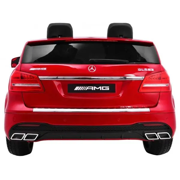 Электромобиль Mercedes Benz GLS63 (красный лак, 4WD, 12V) - HL228