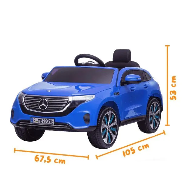 Детский электромобиль Mercedes EQC 400 6V 2WD - HL378-BLUE