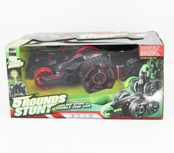 Радиоуправляемая красная машина Перевертыш - 5588-602-R