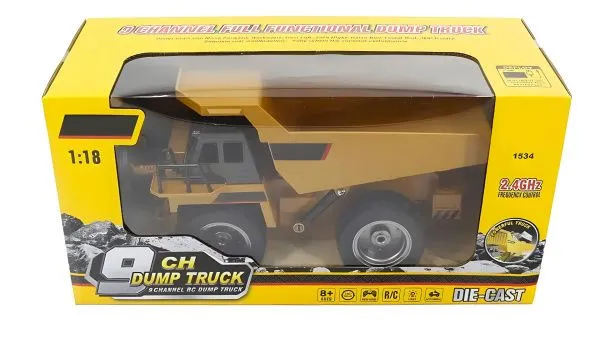 Радиоуправляемый карьерный самосвал HUINA  1:18 - HN1534