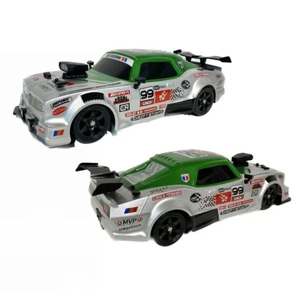 Радиоуправляемая машина для дрифта HB Ford Mustang (4WD, свет, пар, акб, 1:16) - SC16A08-1