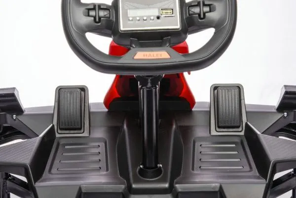 Детский электромобиль дрифт картинг (красный, 12 км/ч, 24V) - AHL007-RED