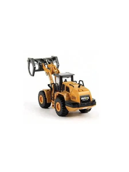Металлический фронтальный погрузчик бревен Hui Na Toys 1:50 - HN1716