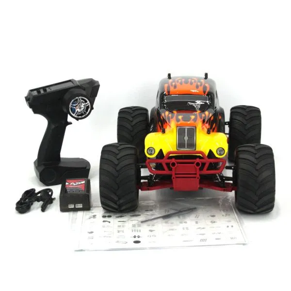 Радиоуправляемый внедорожник HSP Hot Rod TOP 4WD 1:10 2.4G - 94111TOP-STS046
