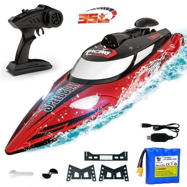 Радиоуправляемый катер (47 см, 35 км/ч, акб 3000 mAh) - HJ810B-A2