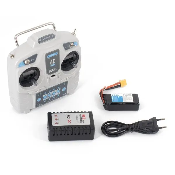 Радиоуправляемый планер Top RC T1400 1400mm RTF - TOP100C