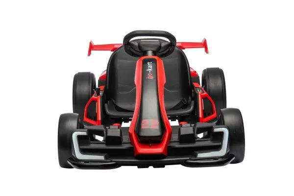 Детский электромобиль дрифт картинг (красный, 12 км/ч, 24V) - AHL007-RED