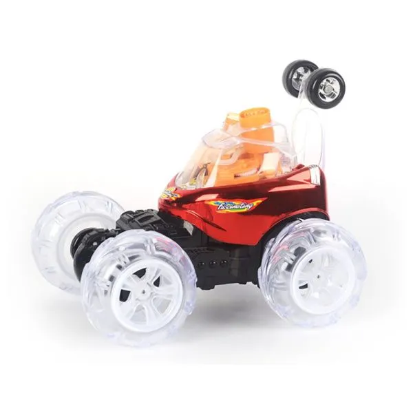 Радиоуправляемая трюковая машина-перевертыш RENDA (29 см, красный, мыльные пузыри) - RD635