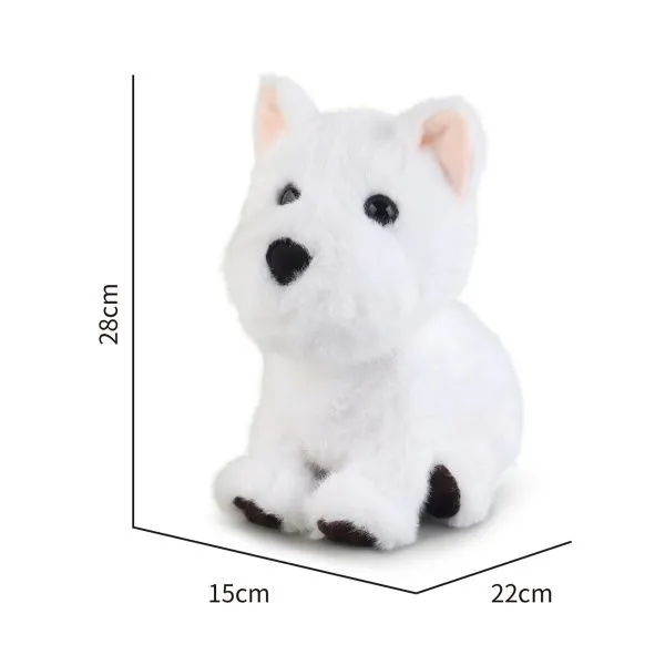 Радиоуправляемая плюшевая собака (28 см, сенсор) - BBS-01