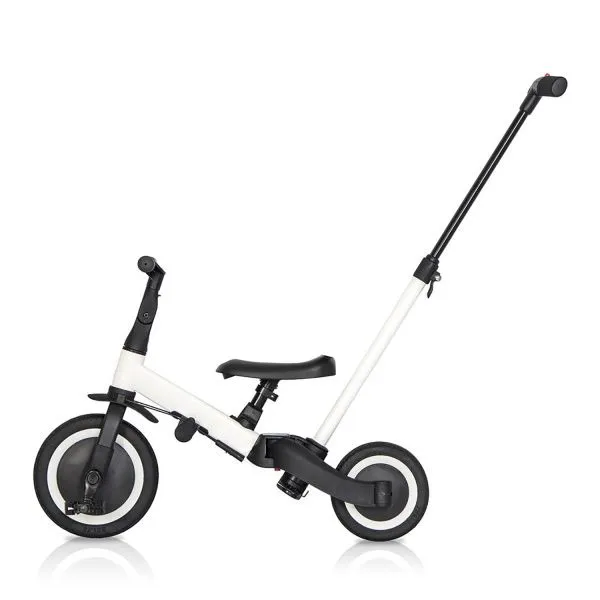Детский беговел-велосипед 6в1 с родительской ручкой, белый - TR008-WHITE