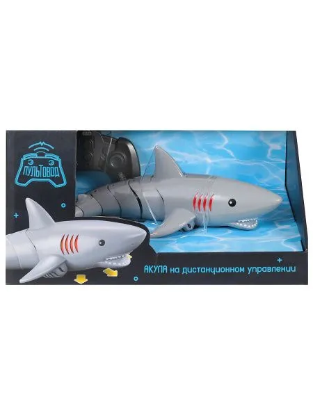 Радиоуправляемый робот Акула плавает в воде - ZYB-B3540