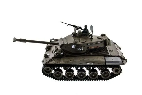Радиоуправляемый танк Heng Long US M41A3 Bulldog масштаб 1:16 2.4 G - 3839-1 V7.0