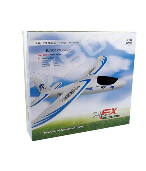 Радиоуправляемый самолет планер Fei Xiong RTF 2.4G - FX802