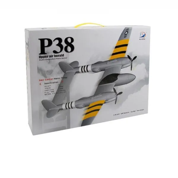 Радиоуправляемый самолет для начинающих P38 Fighter 2.4G - FX816