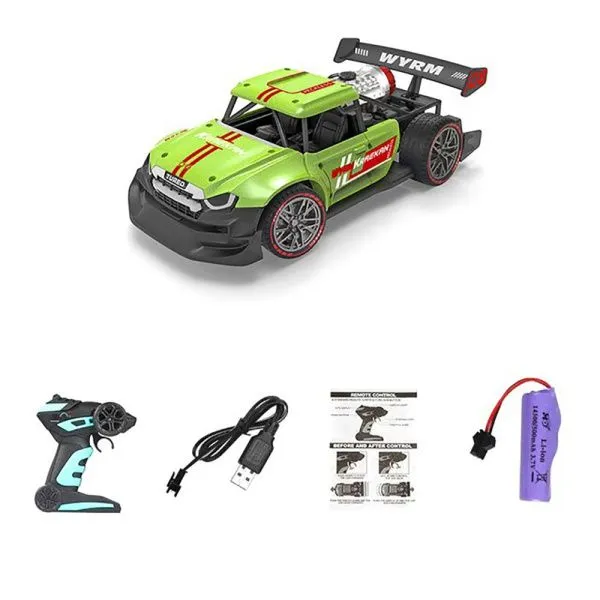 Радиоуправляемый спортивный пикап (зеленый, пар) 2.4G - HD3400-GREEN