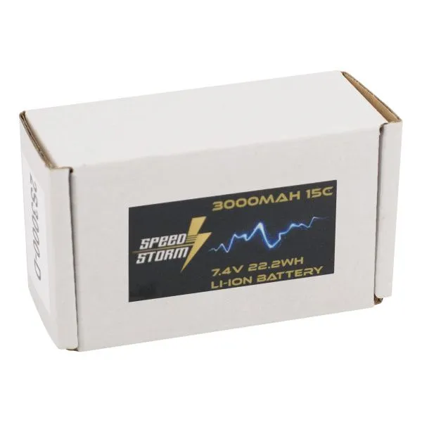 Аккумулятор Speed Storm Li-ion 18650 7.4V 3000 mAh разъем XT30 - SS-2S3000-XT30