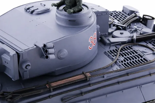 Радиоуправляемый танк Heng Long German Tiger MS version V7.0 масштаб 1:16 2.4G - 3818-1-UpgA-V7