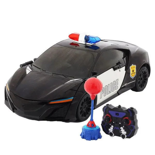 Радиоуправляемый робот-трансформер-боксер JiaQi (спортивная машина) - TT688-S