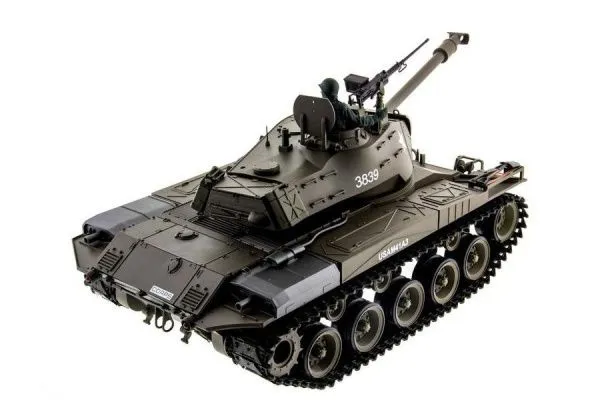 Радиоуправляемый танк Heng Long US M41A3 Bulldog масштаб 1:16 2.4 G - 3839-1 V7.0