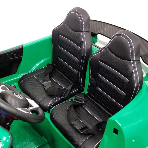 Электромобиль Mercedes-Benz GT R (зеленый, 4WD, 12V) - HL289-GREEN