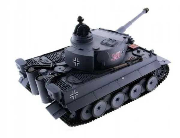 Радиоуправляемый танк Heng Long German Tiger S version V7.0 масштаб 1:16 2.4G - 3818-1-Upg-V7