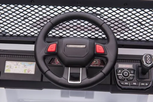 Детский электромобиль джип XMX с полным приводом (черный, EVA, 12V) - XMX618-4WD-BLACK