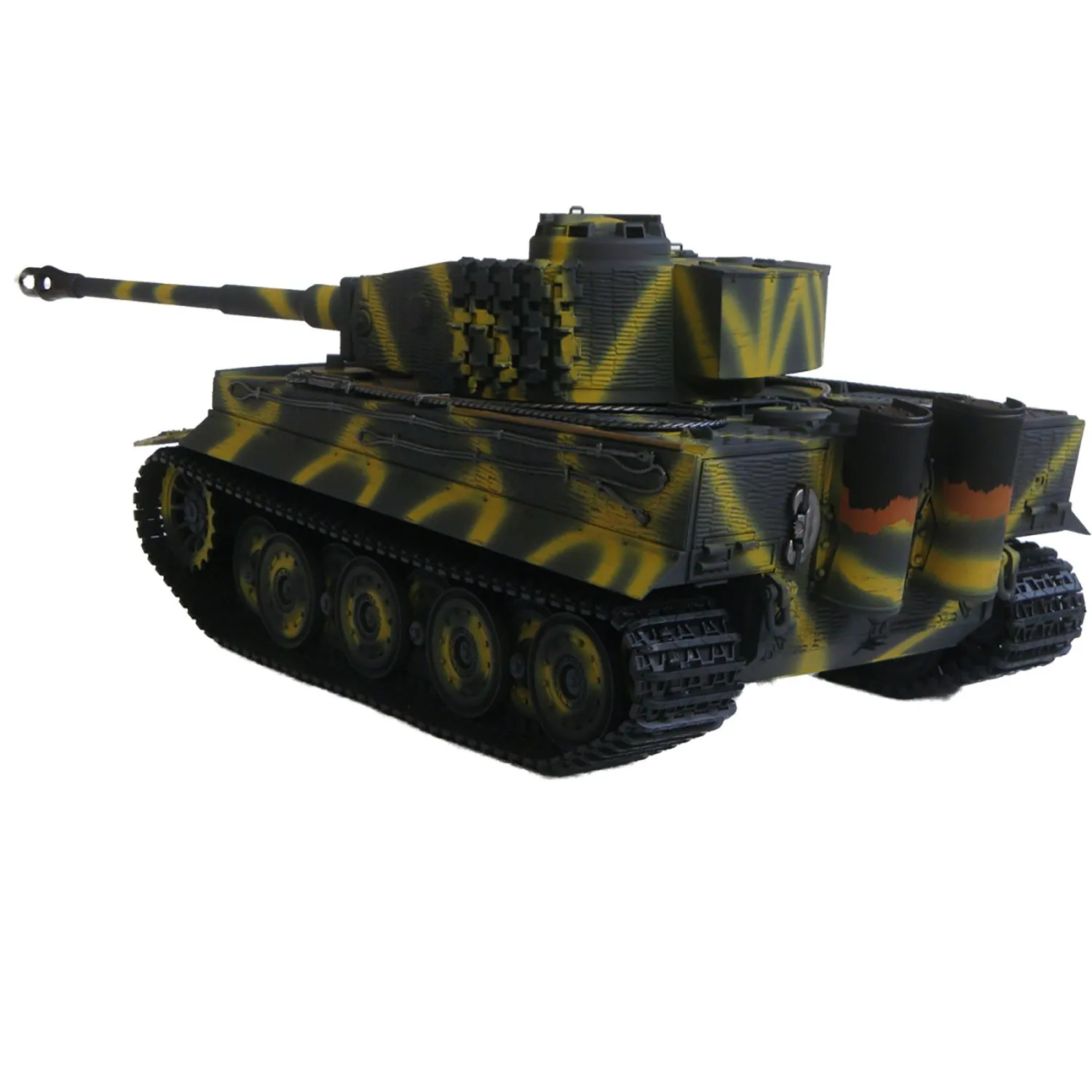 Радиоуправляемый танк Taigen Tiger 1 Германия 1:16 (окраска Тики, звук, дым V3) - AS3818-D-TIKI