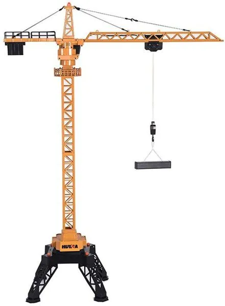 Радиоуправляемый башенный кран HUI NA TOYS масштаб 1:14 2.4G - HN1585