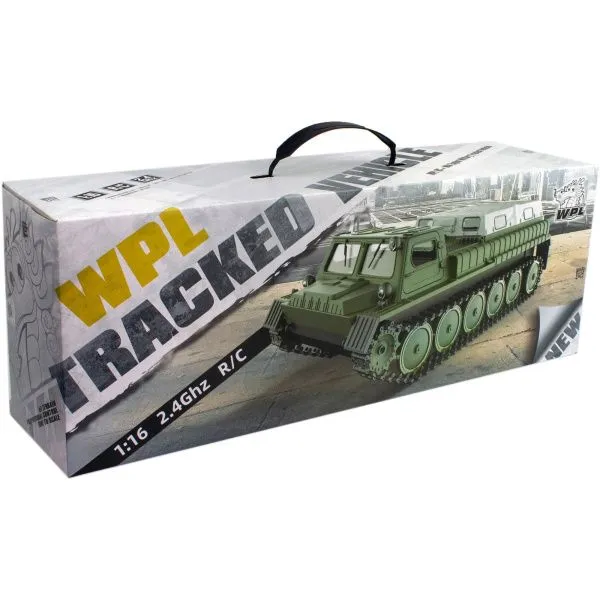 Радиоуправляемый гусеничный советский вездеход WPL RTR масштаб 1:16 - WPLE-1