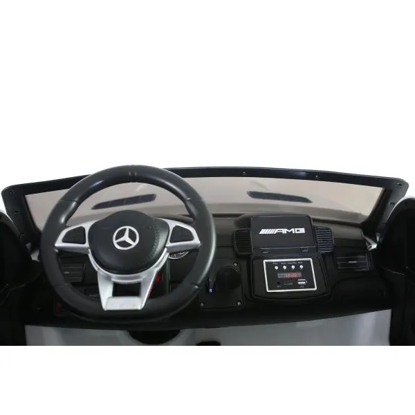 Электромобиль Mercedes Benz GLS63 (белый, 4WD, 12V) - HL228