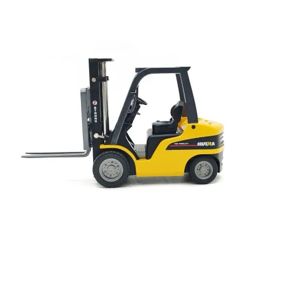 Металлический вилочный погрузчик HuiNa 1:50 - HN1738-YELLOW