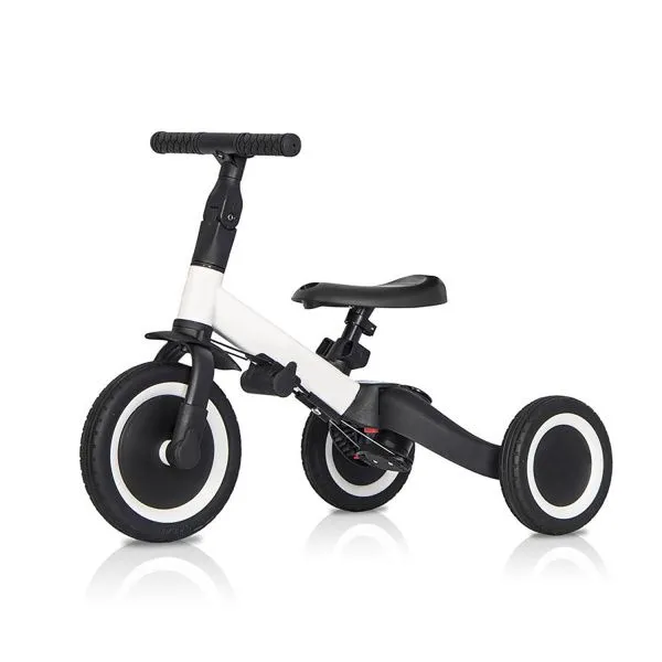 Детский беговел-велосипед 6в1 с родительской ручкой, белый - TR008-WHITE