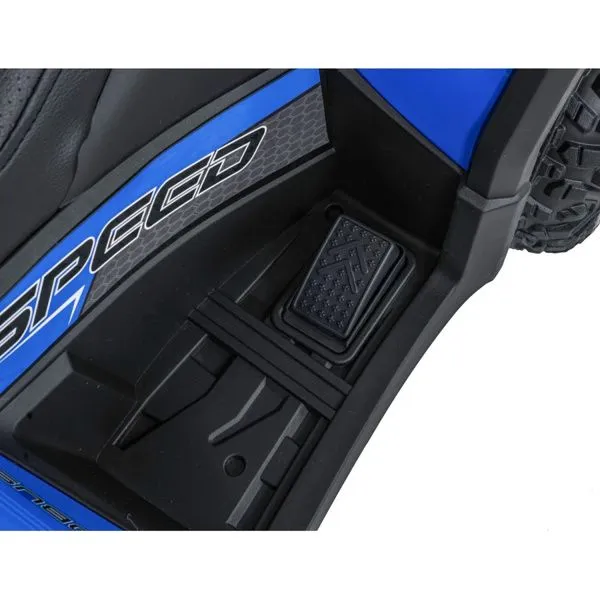 Детский электромобиль квадроцикл X-Robust (синий, 24V, 4WD, пульт, EVA) - XMX651-24V-4WD-BLUE