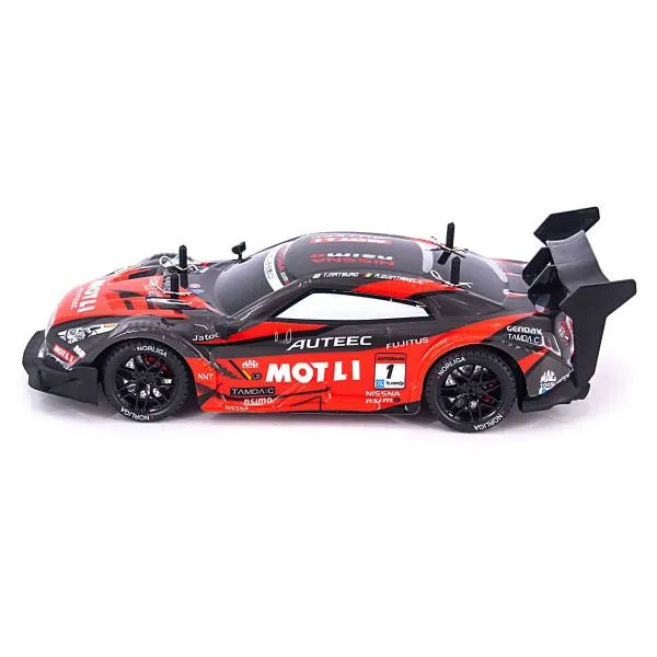 Радиоуправляемая машина для дрифта Nissan GTR R35 (свет, пар, 4WD 1:14) - RC-18B-1