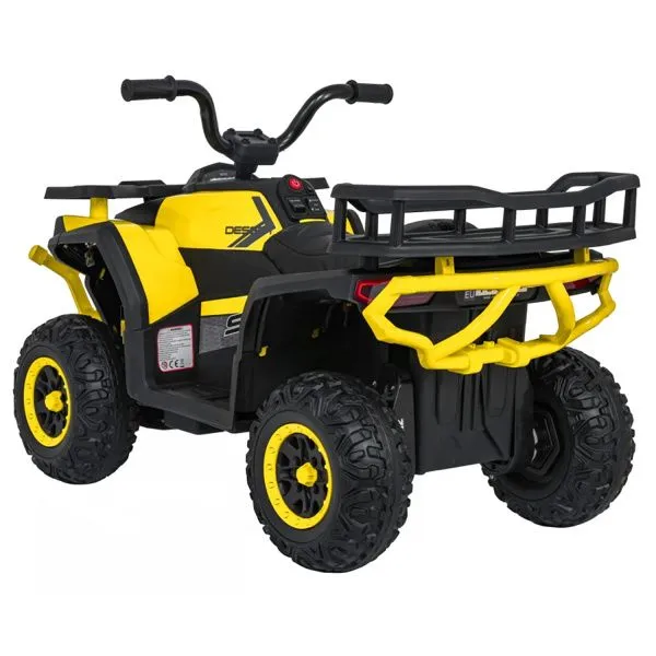 Детский электромобиль квадроцикл X-Robust (желтый, 24V, 4WD, пульт, EVA) - XMX651-24V-4WD-YELLOW