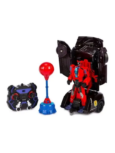 Радиоуправляемый робот-трансформер-боксер JiaQi (спортивная машина) - TT688-S