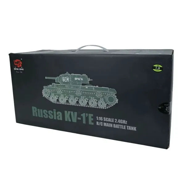Радиоуправляемый танк Heng Long KV-1 V7.0 масштаб 1:16 RTR 2.4G - 3878-1 V7.0