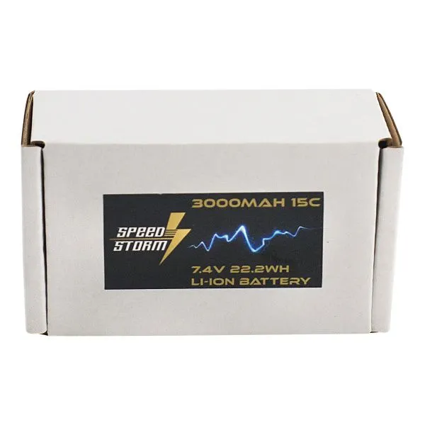 Аккумулятор Speed Storm Li-ion 18650 7.4V 3000 mAh разъем XT60 - SS-2S3000-XT60