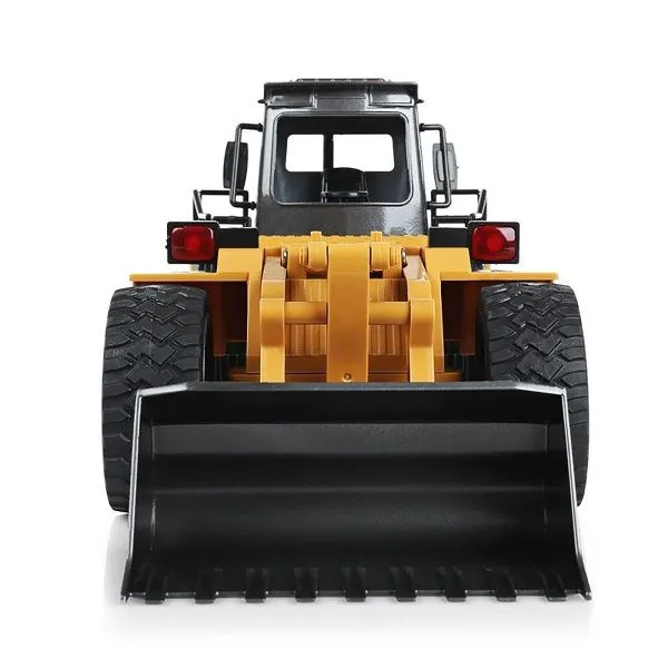 Радиоуправляемый погрузчик бульдозер с паром HUINA 1:18 - HN1532