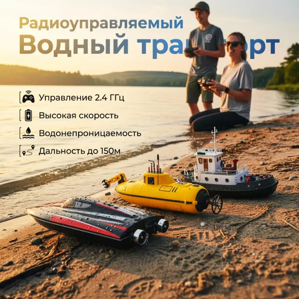 Радиоуправляемый водный траспорт