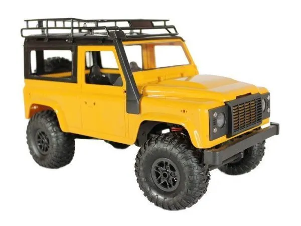 Радиоуправляемый внедорожник Land Rover Defender 4WD 1:12 - MN-90-YELLOW