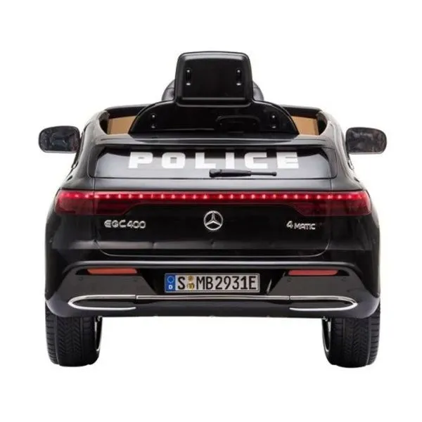 Детский электромобиль Mercedes Police EQC 400 12V 2WD - HL378-BLACK