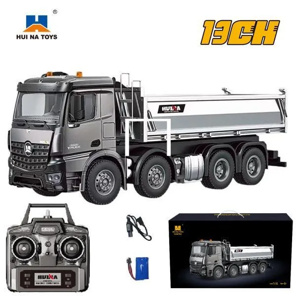 Радиоуправляемый самосвал 8х8 HUINA 13CH 1:14 - HN1536PRO