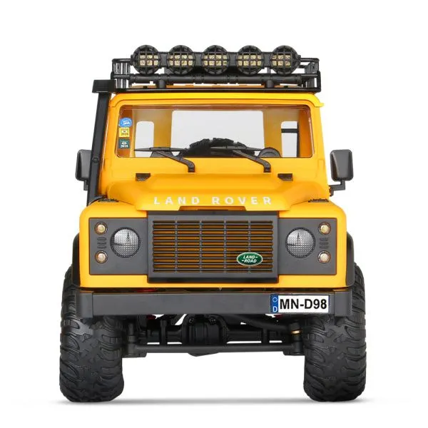 Радиоуправляемый внедорожник Land Rover Defender 4WD 1:12 - MN-98-YELLOW