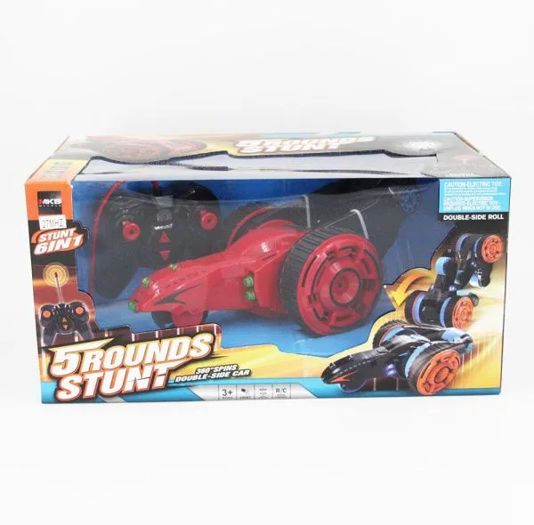 Радиоуправляемая красная машина Перевертыш - 5588-604-R