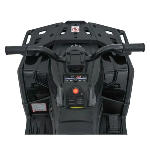 Детский электромобиль квадроцикл X-Robust (черный, 24V, 4WD, пульт, EVA) - XMX651-24V-4WD-BLACK