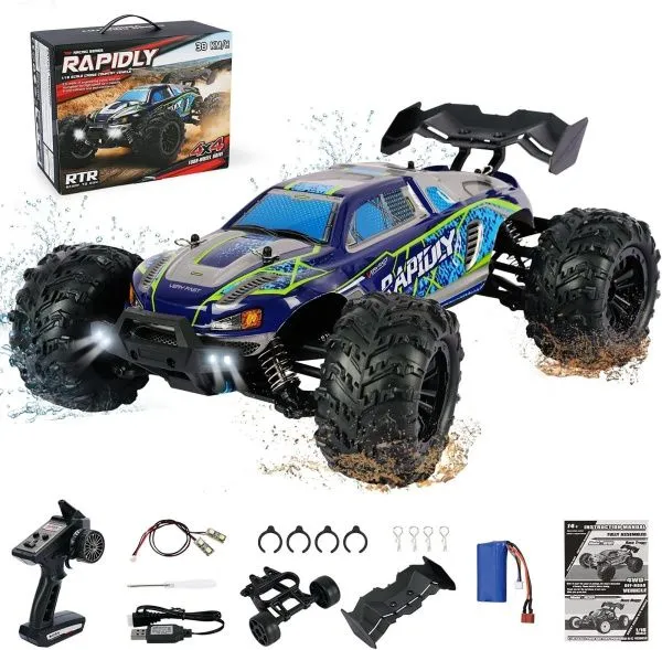 Радиоуправляемый внедорожник Rapidly 4WD 1:16 - SCY-16101-BLUE