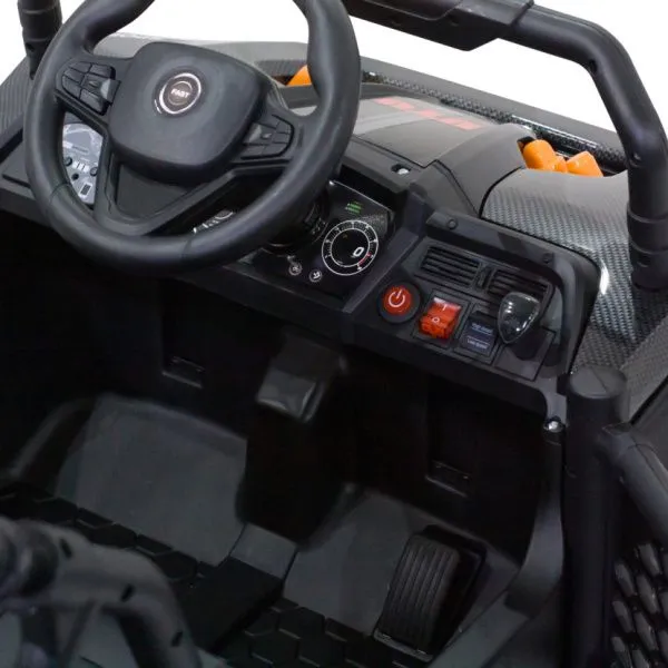 Детский электромобиль Багги (2WD, EVA, 24V, 130Вт) - AHL015-CARBON