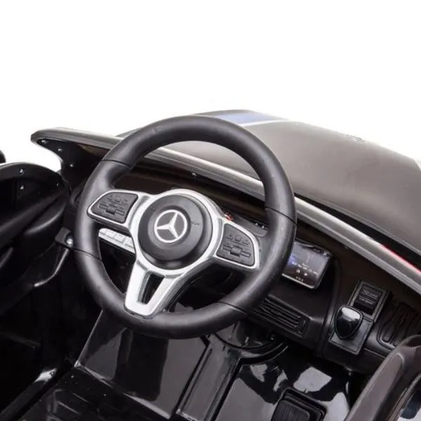 Детский электромобиль Mercedes Police EQC 400 12V 2WD - HL378-BLACK