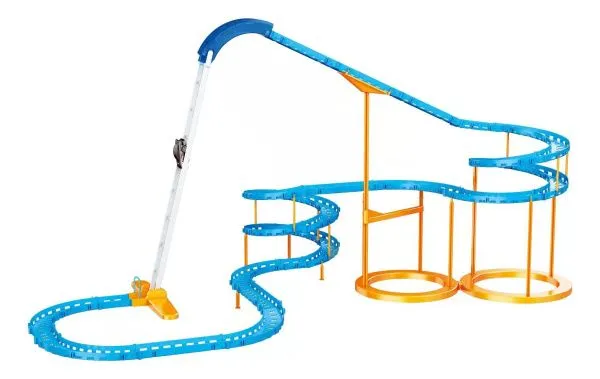 Гоночный автотрек Super Rail Car (1 машина с акб, свет, трюки) - GW-3288